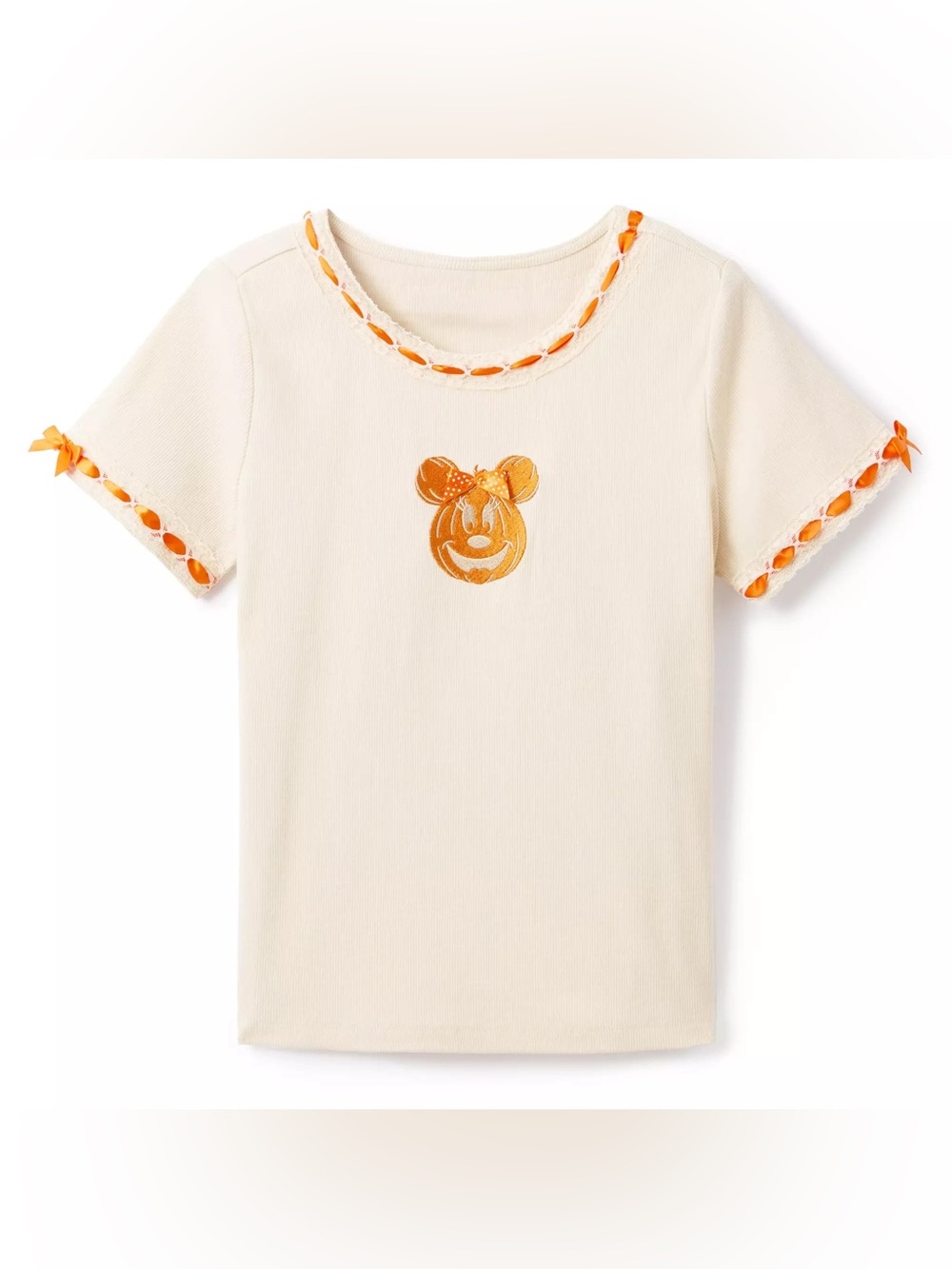 DISNEY HER UNIVERSE Minnie Mouse Jack-o’-Lantern T-Shirt for Women